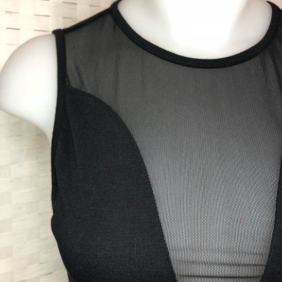 NWT For Love and Lemons mesh peplum tank Sz XS - Picture 4 of 5